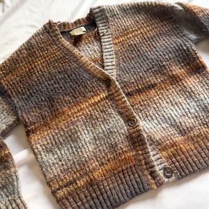 Brown Cashmere Sweater Christian Siriano